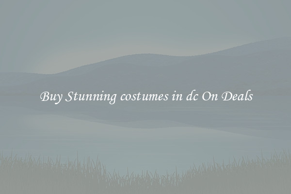 Buy Stunning costumes in dc On Deals