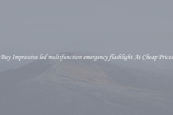 Buy Impressive led multifunction emergency flashlight At Cheap Prices