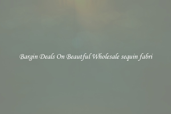 Bargin Deals On Beautful Wholesale sequin fabri