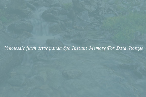 Wholesale flash drive panda 8gb Instant Memory For Data Storage