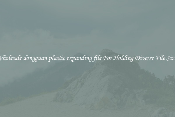 Wholesale dongguan plastic expanding file For Holding Diverse File Sizes